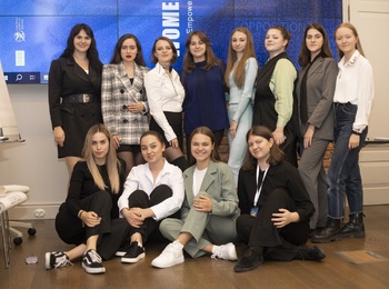 Студентка факультету менеджменту Альона Новак учасниця "Young Women’s Forum 2023. Empowering Women into Politics"