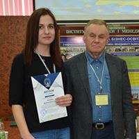 Студентка факультету менеджменту УНУС – переможець ІІ туру Всеукраїнського конкурсу студентських наукових робіт