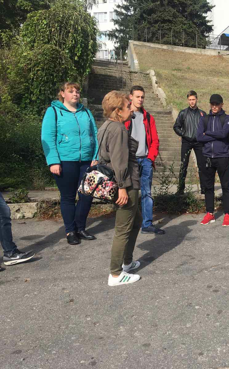 «Умань. Дива минувшини і сьогодення» – екскурсія-прогулянка студентів першого курсу 11-м групи, факультету менеджменту Уманського НУС   