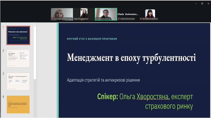 Менеджмент в епоху турбулентності: адаптація стратегій та антикризові рішення