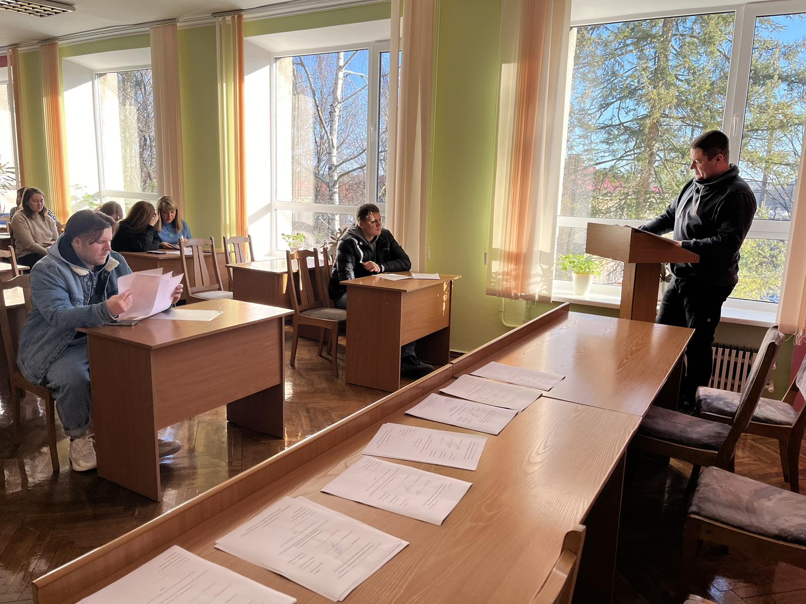 Захист звітів аспірантів кафедри менеджменту