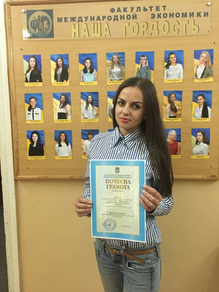 Вітаємо студентів спеціальності 