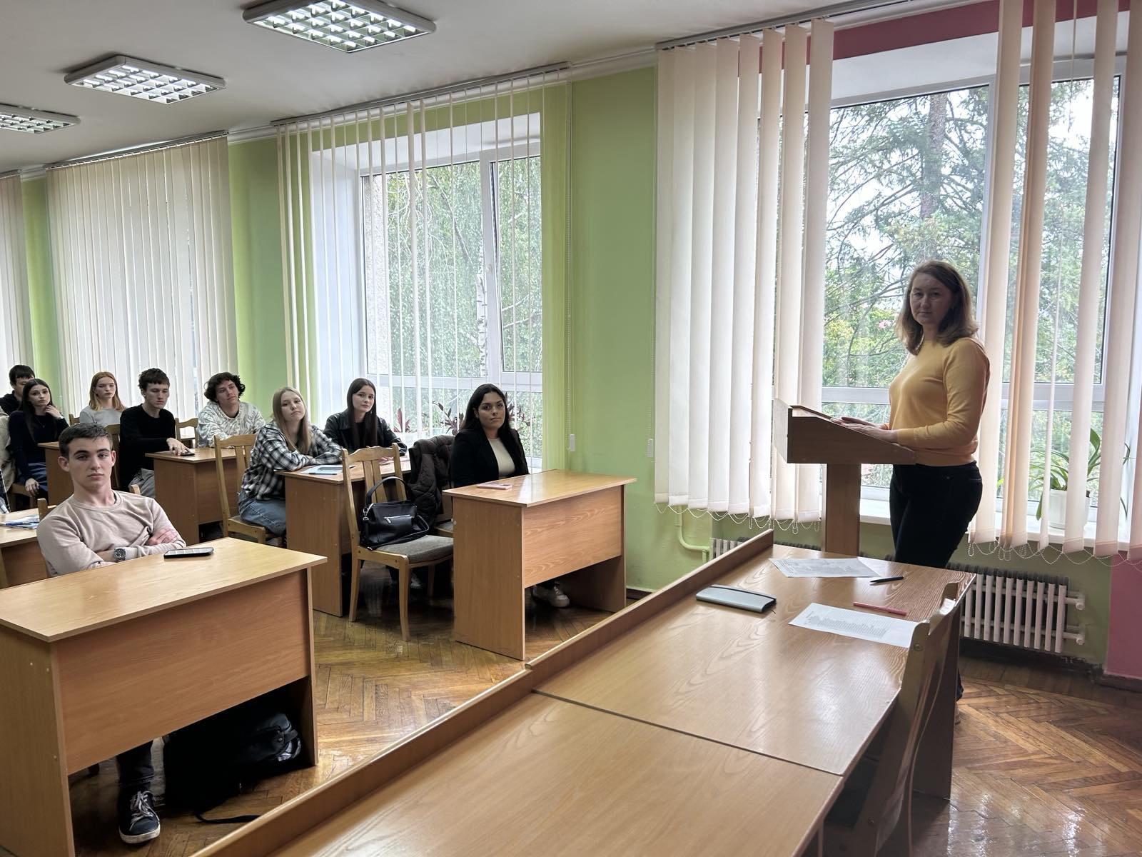 Засідання студентського наукового гуртка «Проблемні аспекти менеджменту та логістики»